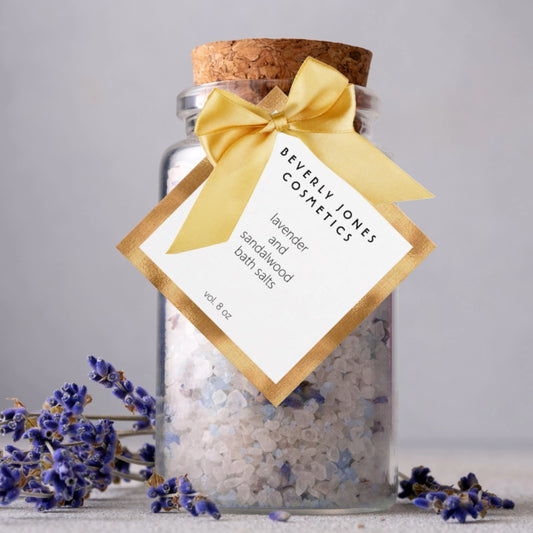 Elegant Minimalist Gold & White Product Tag