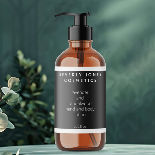 Elegant Minimalist Black and White Cosmetics Label