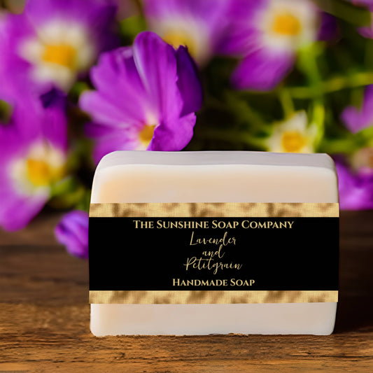 Black and Gold Soap Belly Band