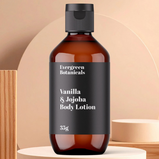 Black Modern Cosmetics Bottle Label