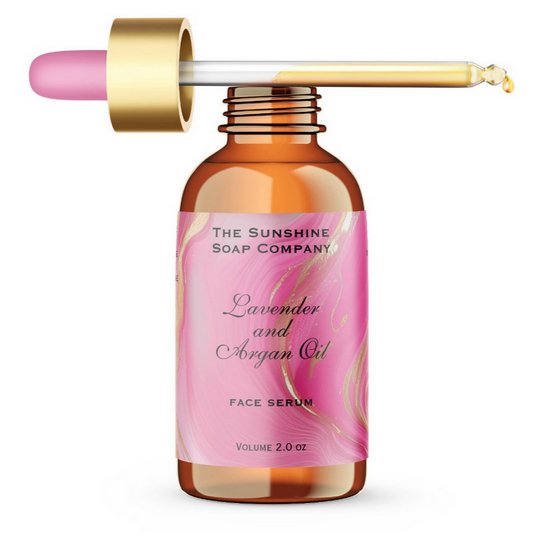 pink marble and gold dropper bottle label