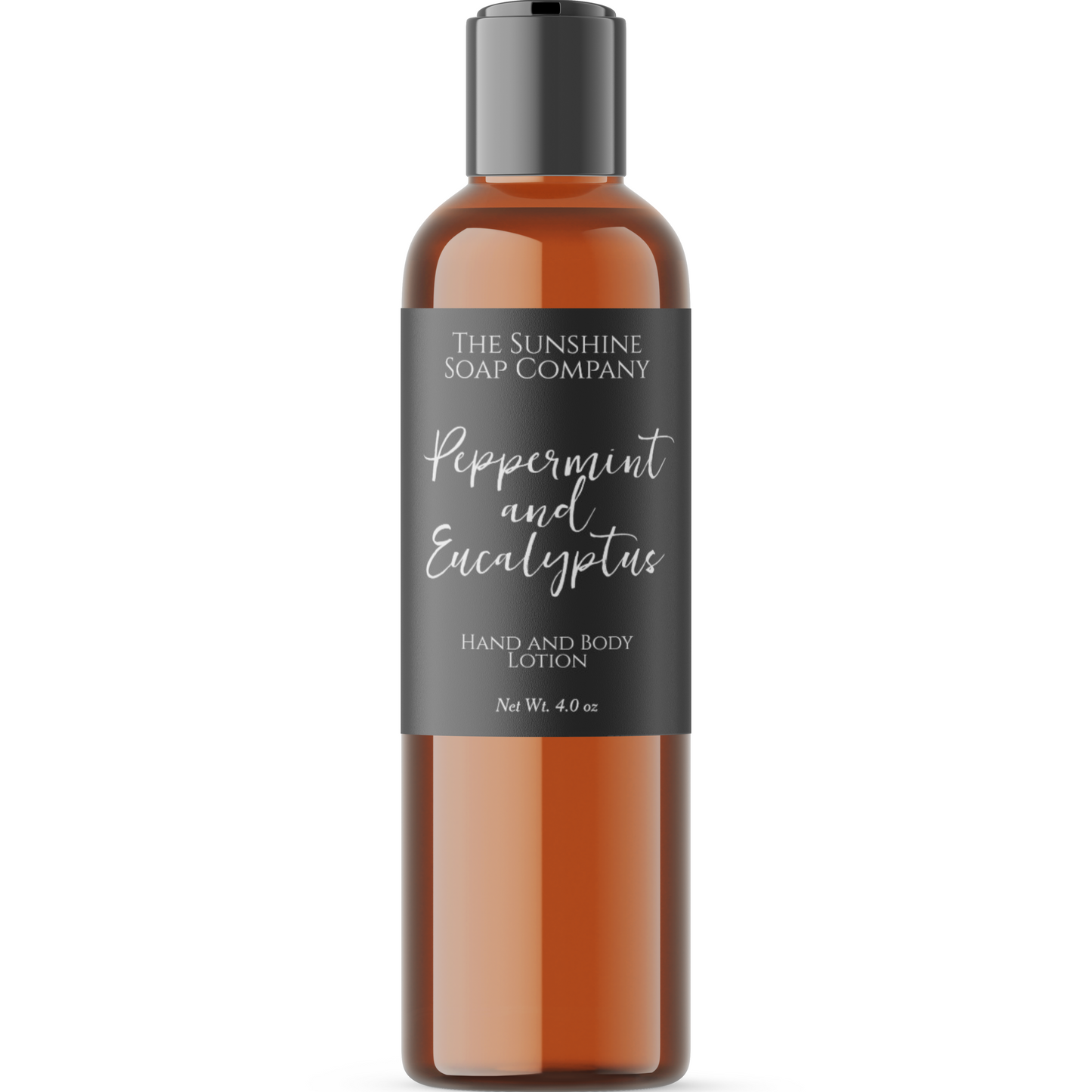 Minimalist Bath and Body Product Label - Dark Grey - 3.75" x 2"