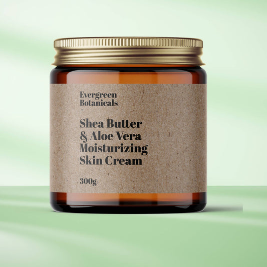 kraft paper style editable cosmetics jar label