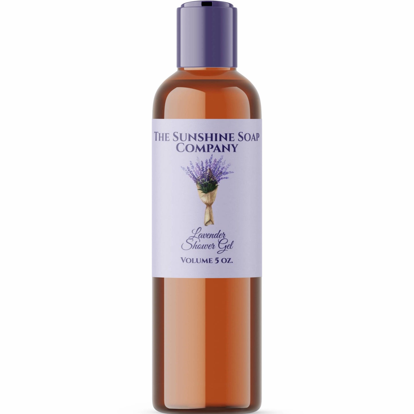 Handmade Soap and Cosmetics Product Packaging Label - lavender - rectangle - 3.75" x 2"