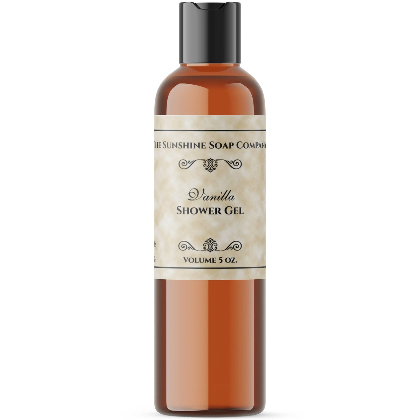Tan parchment paper style soap cosmetic label