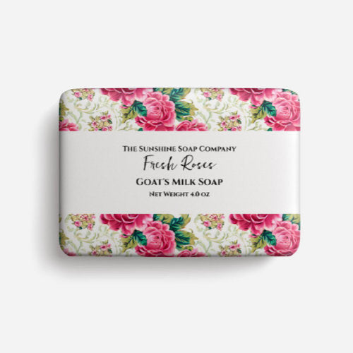 Soap Packaging Paper  - vintage roses