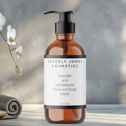 Elegant Minimalist White and Black Cosmetics Label