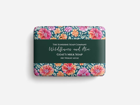 Soap Packaging Paper - Boho Floral Print