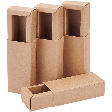 20 Pack Kraft Paper Drawer Box 3.7 x 1.5 x 1.5 Inch