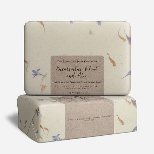 Minimalist Kraft Style Soap Packaging Label