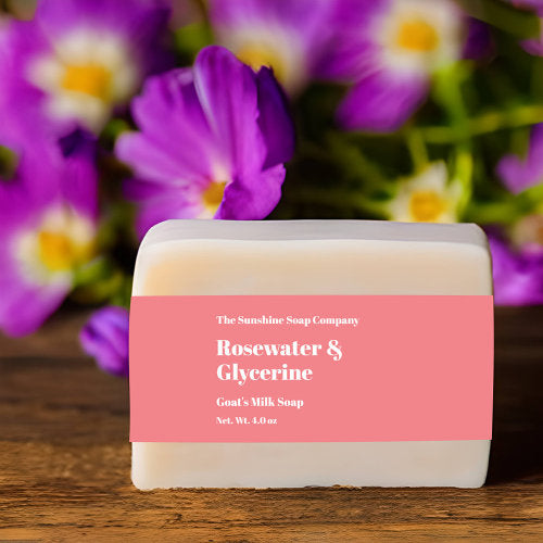 Modern Dusty Rose Soap Belly Band