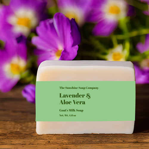 Modern Light Green Soap Belly Band