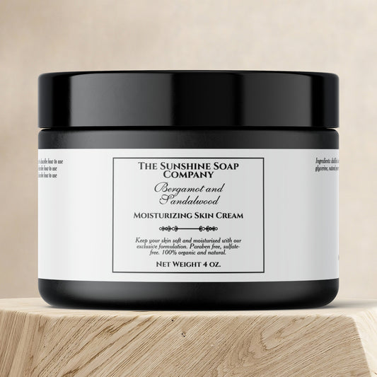 Waterproof Vintage Style White Cosmetics Jar Label 8.25" x 1.75"