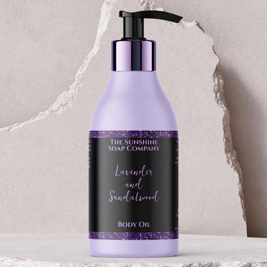 Purple Glitter & Black Cosmetics Bottle Label