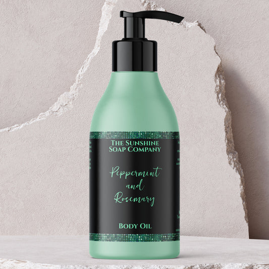 Green Glitter & Black Cosmetics Bottle Label