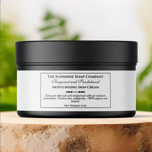 Vintage Style White Cosmetics Jar Label with Rectangular Frame