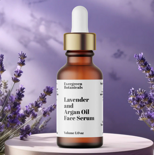 Modern White Cosmetics Dropper Bottle Label