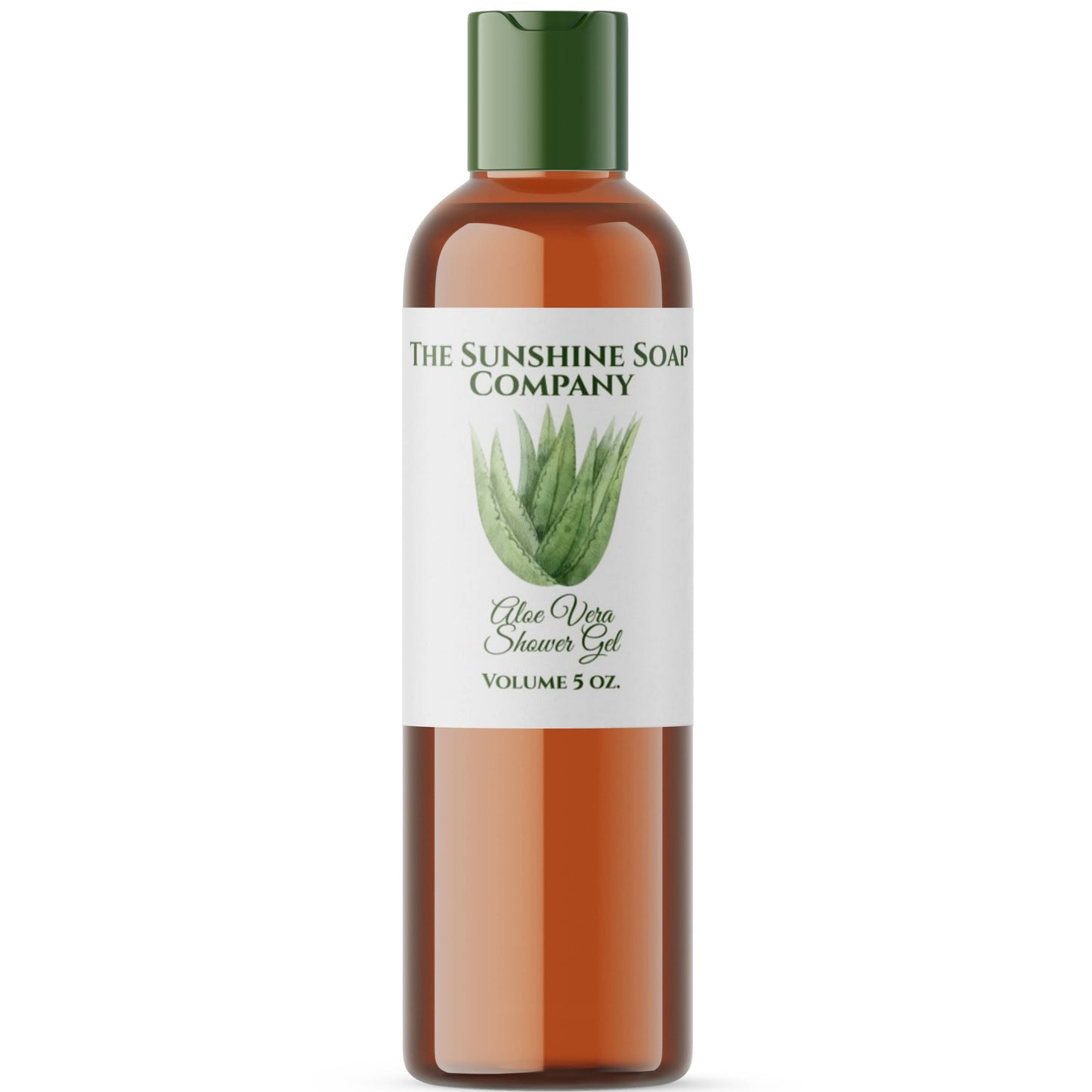 Handmade Soap and Cosmetics Product Packaging Label - aloe vera - rectangle - 3.75" x 2"