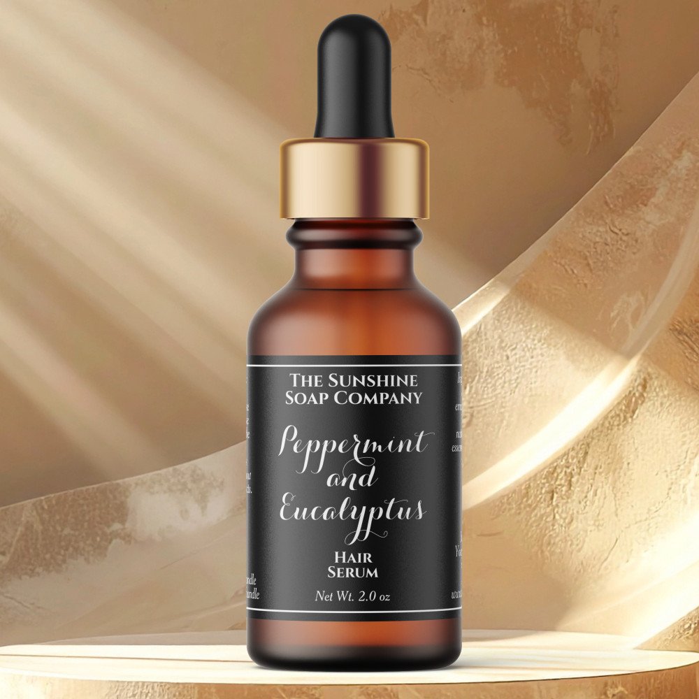 Black curly text cosmetics dropper bottle label