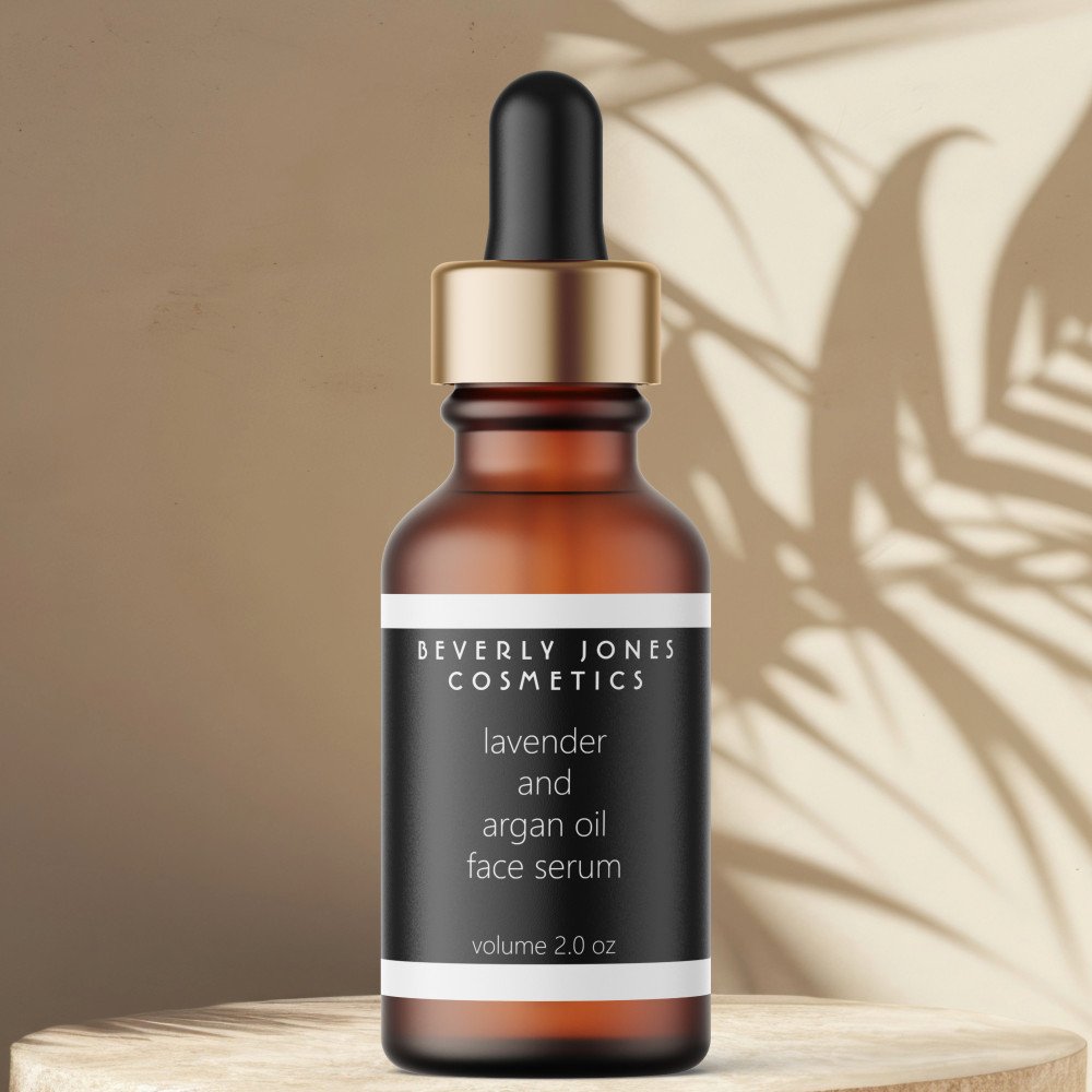 Black & White Modern Cosmetics Dropper Bottle