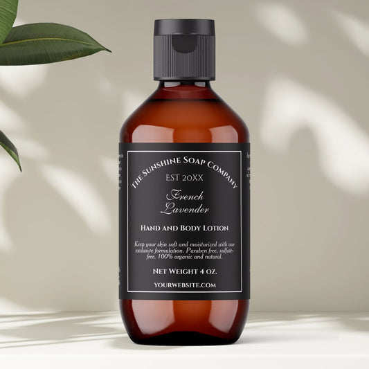 Black Year Established Cosmetics Bottle Label