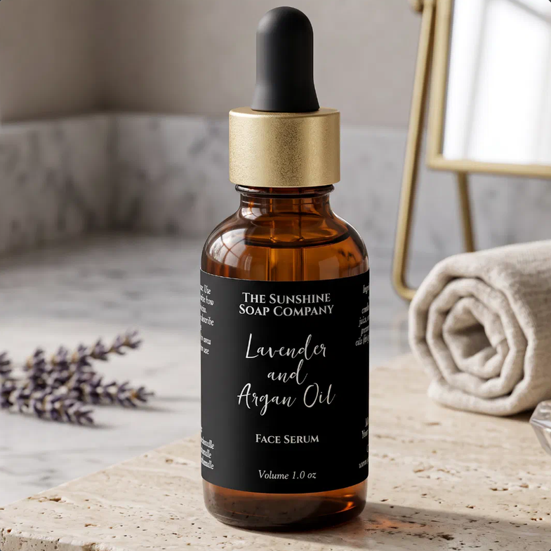 Black Minimalist Cosmetics Dropper Bottle