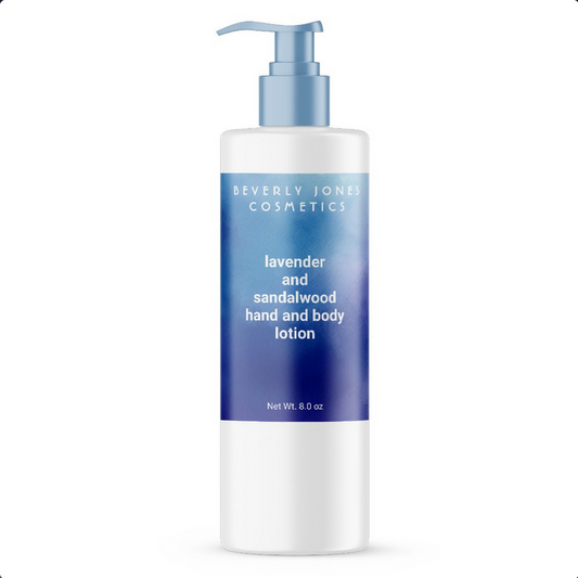 Watercolor Blue and Purple cosmetics bottle label