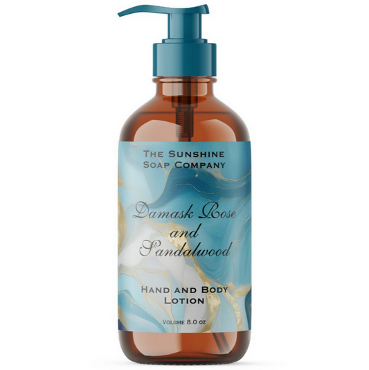 blue marble and gold cosmetics bottle label