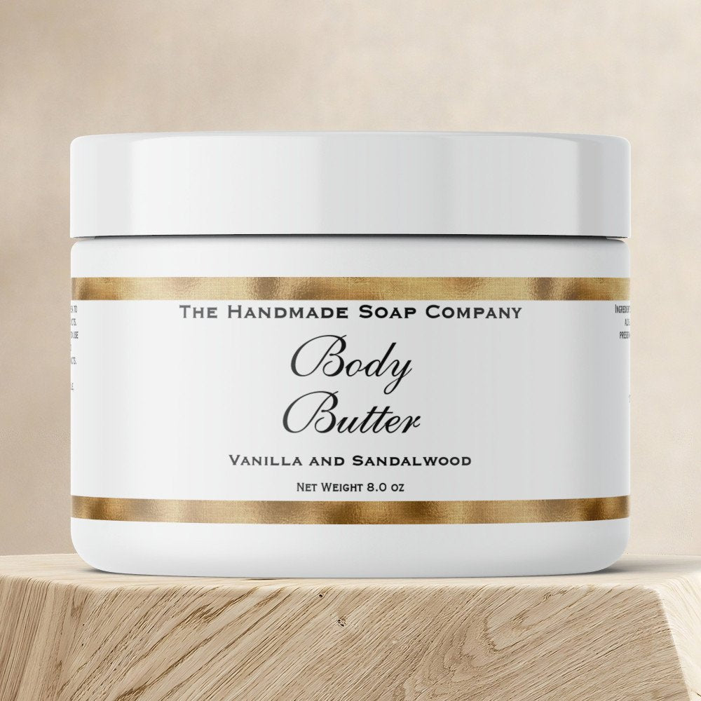 Cosmetics Jar Label - White and Faux Woven Gold