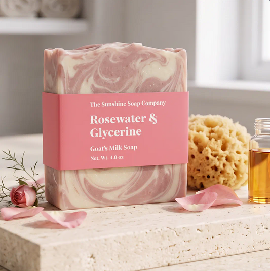Modern Dusty Rose Soap Belly Band