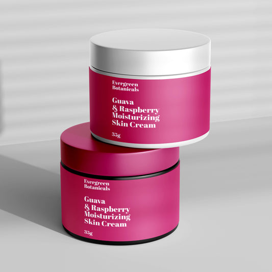 Modern hot pink waterproof cosmetics jar label