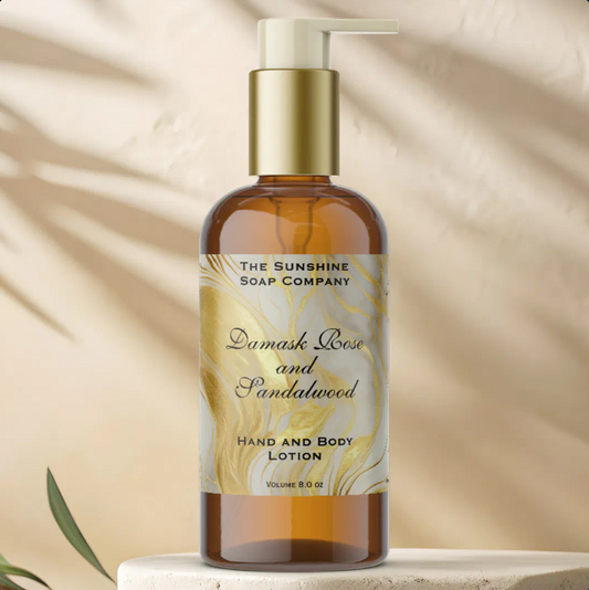 Ivory Marble and Gold Foil Cosmetics Bottle Label
