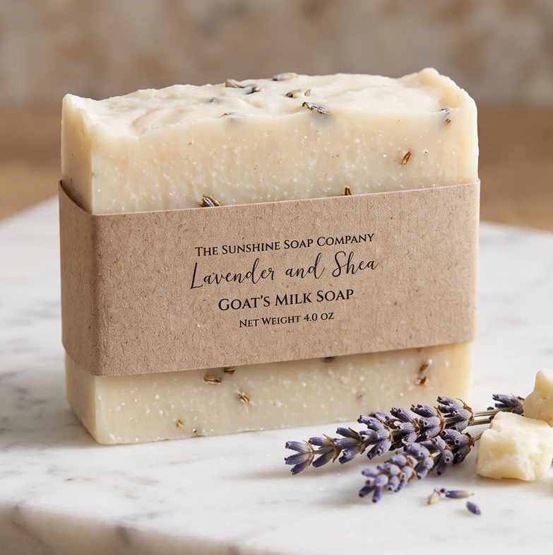 Kraft Paper Style Minimalist Soap Belly Band
