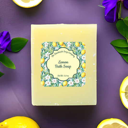 Lemon Soap, Cosmetics, and Bath Products Label - 4