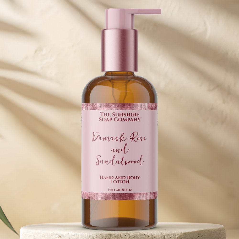 Luxury pink & pink foil cosmetics bottle label