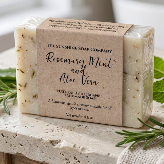 Minimalist Kraft Paper Soap Product Packaging