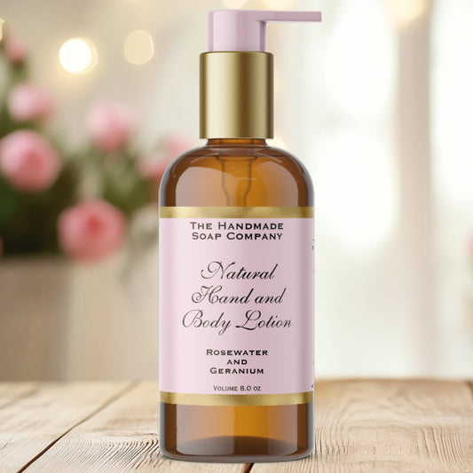 Pink & Gold Foil Cosmetics Bottle Label
