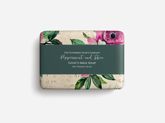 Soap Packaging Paper  - Floral Shabby Chic
