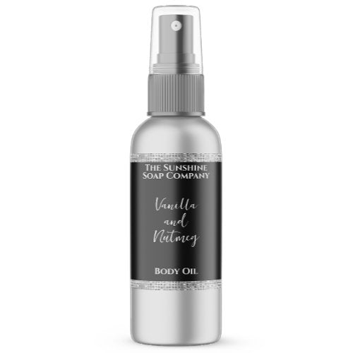 Silver Glitter & Black Cosmetics Bottle Label