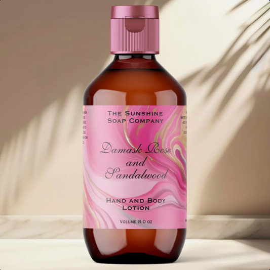 Pink and Gold Foil Cosmetics Bottle Label