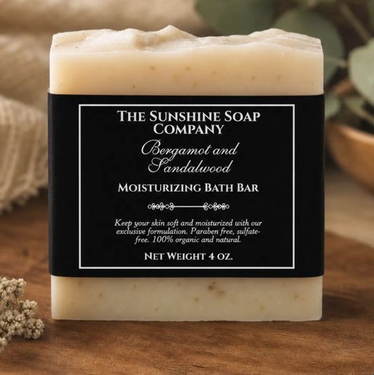 Vintage Black Soap Belly Band with a Rectangular Frame