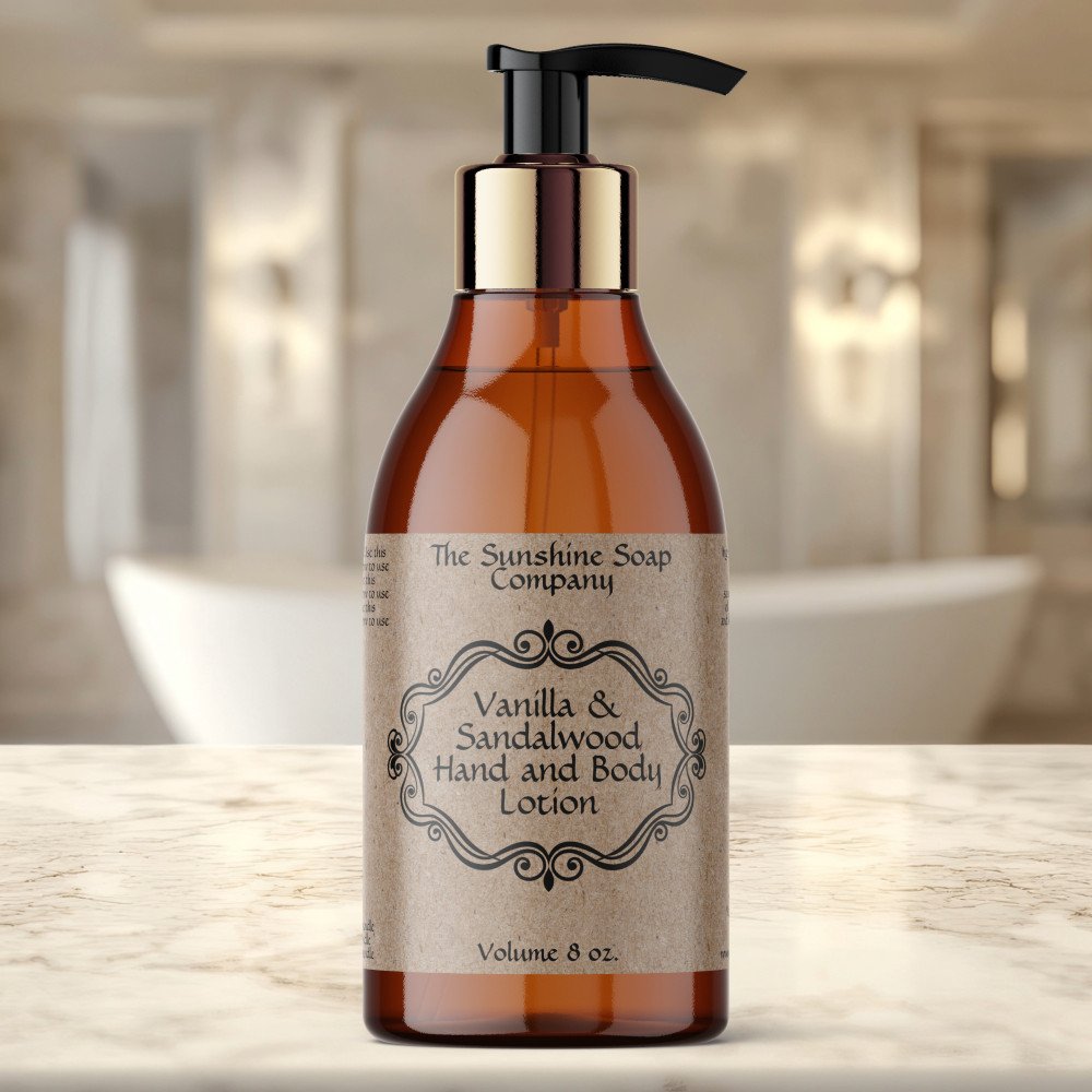 Vintage Frame Kraft Paper Cosmetics Bottle Label