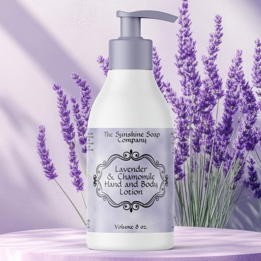 Vintage Frame Purple Parchment Cosmetics Bottle