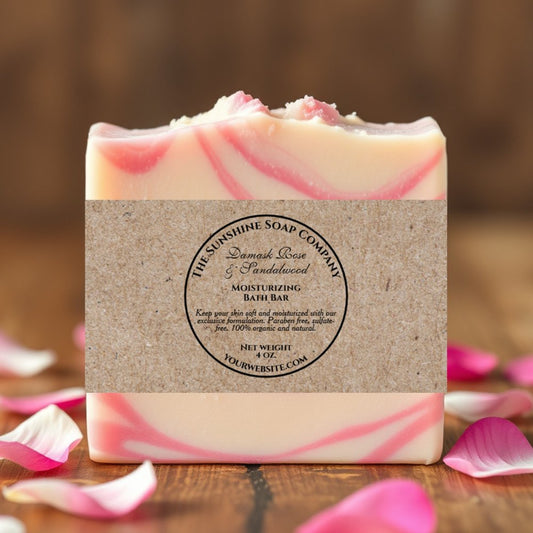 Vintage Kraft Paper Style Soap Belly Band
