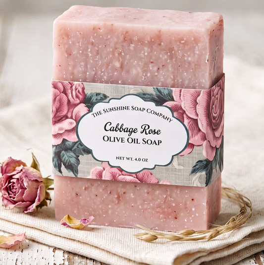 Vintage Roses Soap Belly Band