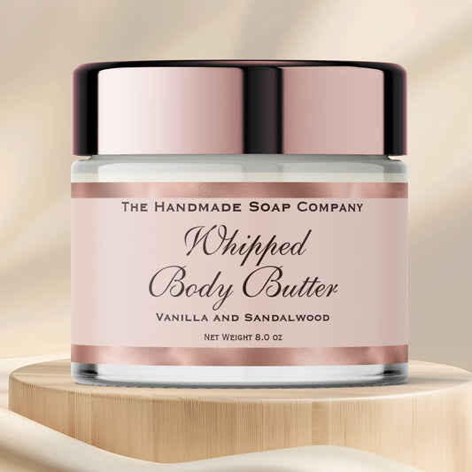 Waterproof Body Butter Rose Gold Foil Jar Label