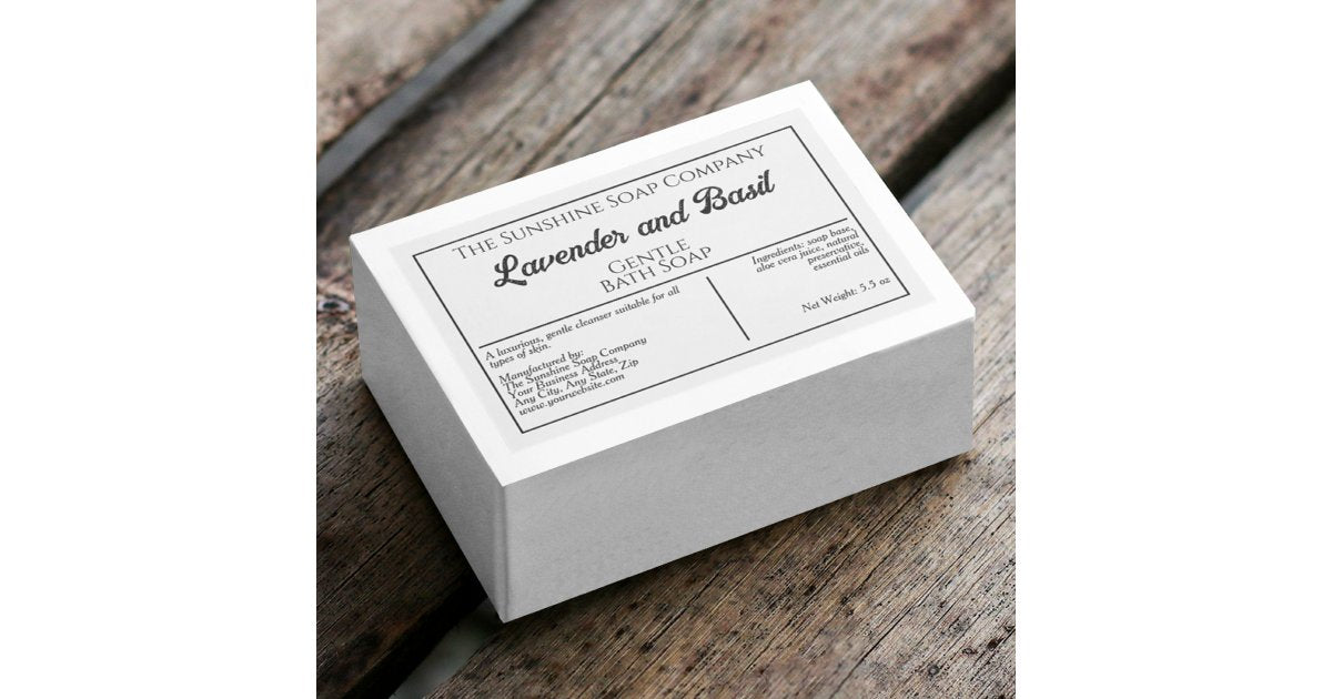 White and black waterproof cosmetics label - 1
