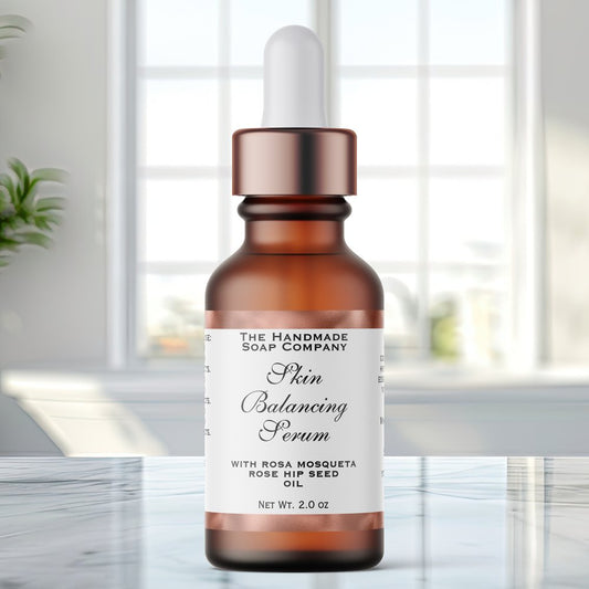 White & Copper Foil Cosmetics Dropper Bottle Label