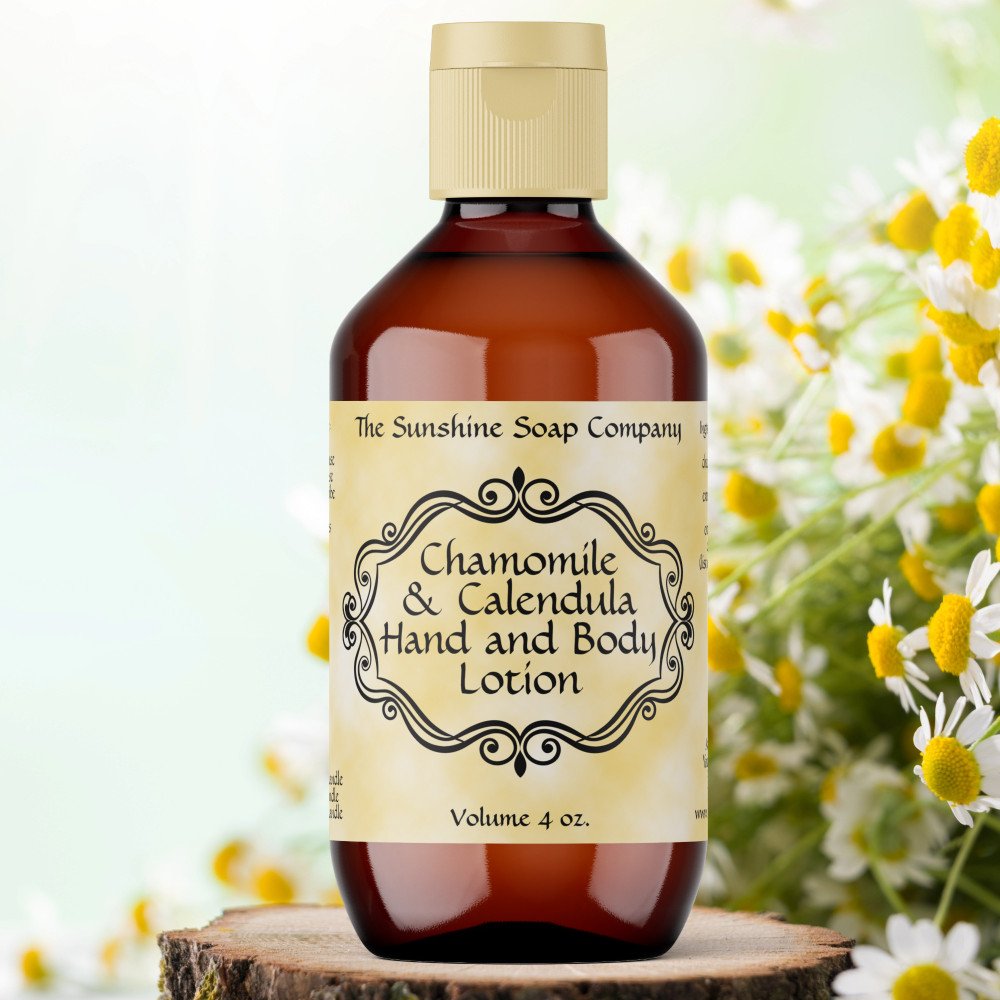 Yellow parchment vintage frame cosmetic label