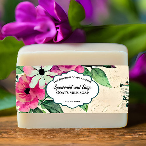 Country Flowers Soap Belly Band